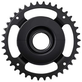 Shimano Steps E6100 E-bike Chainring Preto 38t