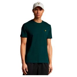 Lyle & Scott Plain Short Sleeve T-shirt Verde XL Homem