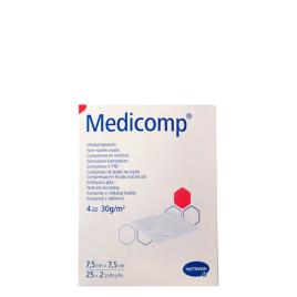 Medicomp Compressas Esterilizadas 7.5x7.5cm 2x25un.