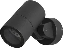 Projector de Teto IP65 GU10 8W Preto