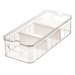 Organizador para frigorífico COM TAMPA 9,5X37,5X16CM