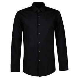 Boss H-hank Kent Shirt Preto 41 / 34 Homem