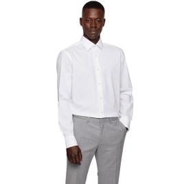Boss H-joe Kent Shirt Branco 42 / Long Homem