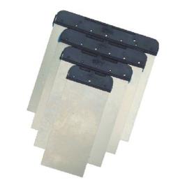 Nespoli Group Plastering Spatulas Set 4 Units Prateado