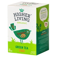 Higher Living Organic Chá verde 20X 40g - Chás