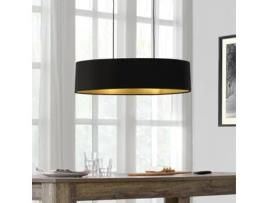 Candeeiro de Suspensão LUX.PRO Preto (60 W - E27)