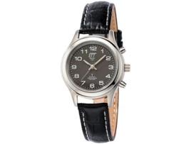 Relógio ETT ECO TECH TIME Mulher (Pele Genuína - Preto)