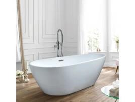 Banheira freestanding com design moderno e ilha independente Tilos