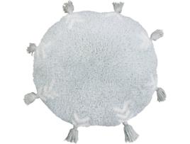 Almofada Infantil HAPPY DECOR KIDS Tan Tan (Azul - Algodão, Poliestireno - ø35 cm)