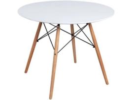 Mesa de Refeição DUDECO Oslo (Madeira - 76 x 74 cm)