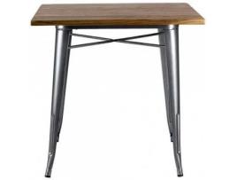Mesa de Refeição DUDECO Leeds (Madeira - 75 x 68 cm)