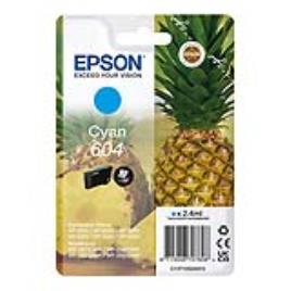 Tinteiro Epson 604 Azul Original Série Ananás (C13T10G24010)