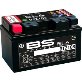 Bs Battery Btz10s Sla 12v 190 A Battery Prateado