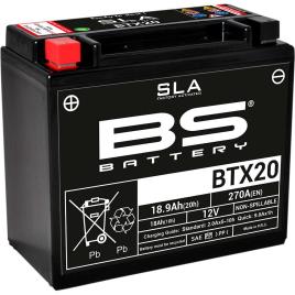 Bs Battery Btx20 Sla 12v 270 A Battery Prateado