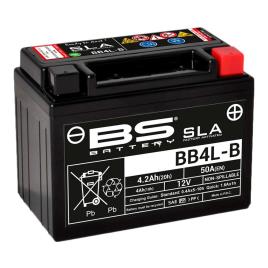 Bs Battery Bb4l-b Sla 12v 50 A Battery Prateado