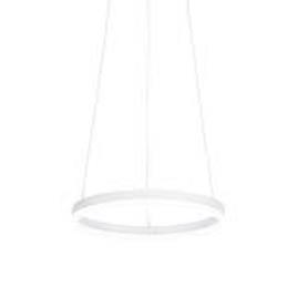 Design hanglamp wit 40 cm incl. LED 3 staps dimbaar - Anello