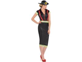 Fato de Mulher DISFRAZZES Bombeira Pin-Up (Tam: S - 36/38)