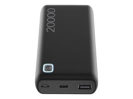 Powerbank Cellularline Essence Preto 20.000mah