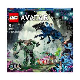 LEGO Avatar 75571 Neytiri e Thanator contra Quaritch com AMP Suit
