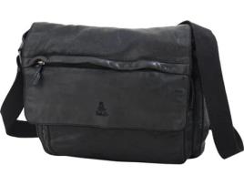 Mala DAKAR Wash Couro Homem (Preto)