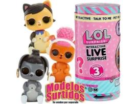 Boneca L.O.L L.O.L Surprise Live Pets (Idade MÃ?Â?Ã?Â?Ã?Â?Ã?Â­nima: 3 Anos)