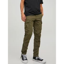 Jack & Jones Ace Tucker Ama Cargo Pants Verde 33 / 30 Homem