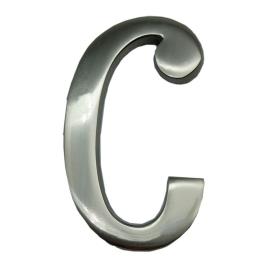 Edm Letter C 10 Cm Decorative
