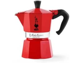 Cafeteira Bialetti Mokka Express Vermelha 1 Taza