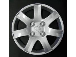 Tampões de Roda para Carros FARAD Peugeot 206 Plus (Cinzento - ABS - 42 x 42 x 30 cm)