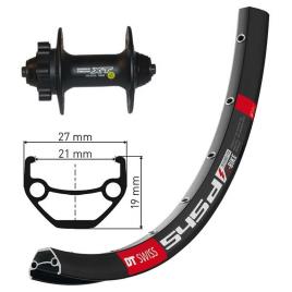 Winora Dt Swiss 545 Disc 6a Qr Shimano Deore Xt 26´´ Front Wheel  9 x 100 mm