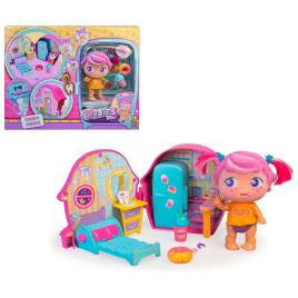 Famosa The Bellies Biggie Yumi Yummy Tooth House Figure