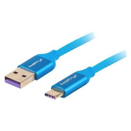 Lanberg Ca-usbo-21cu-0005-bl 0.5 M Usb-a Cable