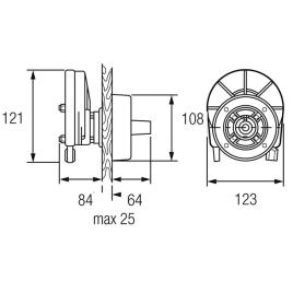 Teleflex Marine Light Duty Operating Box C-230