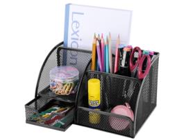 Organizador de Secretária Com 6 Compartimentos VERG