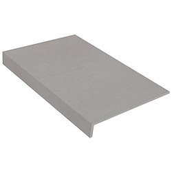 Degrau cerâmico  RECER TIME CINZA CIMENTO 30X60CM