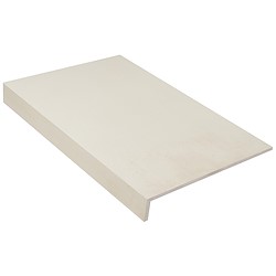 Degrau cerâmico  RECER GRAND CONCRETE SAND CIMENTO 30X60CM