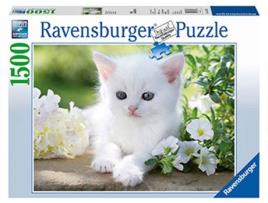 Puzzle 2D Gattino Bianco (1500 peças)