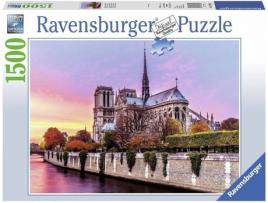 Puzzle RAVENSBURGER Notre Dame Al Atardecer (1500 Peças)