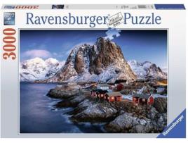 Puzzle RAVENSBURGER Hamnoy Lofoten (3000 Peças)