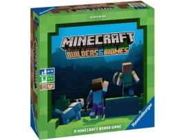 Jogo de Tabuleiro RAVENSBURGER Minecraft – Builders & Biomes (Inglês)