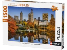 Puzzle 2D  Nova Iorque no Outono (1500 Peças)