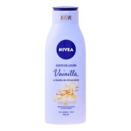 Óleo em Loção Baunilha e Amêndoas Nivea (400 ml)