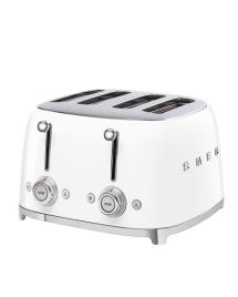 SMEG TORRADEIRA 2000W SERIE ANNI 50 QUATRO TOSTAS BRANCA