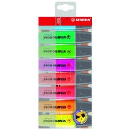 Marcadores Fluorescentes Stabilo Boss Original 8 unidades