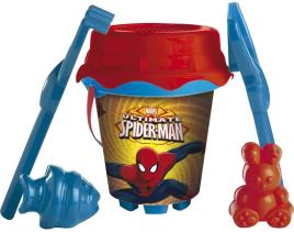 Conjunto de brinquedos de praia Spiderman (6 pcs)