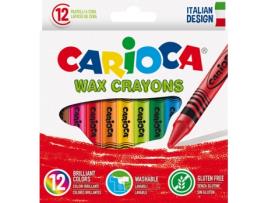 Pack de 12 Lápis de Cera  Wax (Multicor)