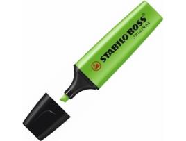 Marcador Fluorescente STABILO Boss Original Verde