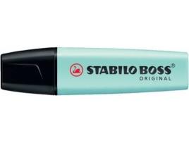 Marcador Fluorescente STABILO Boss Original Azul Turquesa