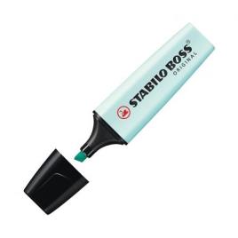 Marcador Fluorescente Stabilo Boss Original Turquesa Pastel