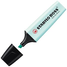 Marcador Stabilo Boss 70 Pastel - cor azul pastel